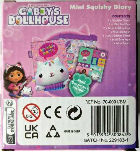 Zápisník A2 Domček pre mačky Gabi Gabby Domček pre bábiky