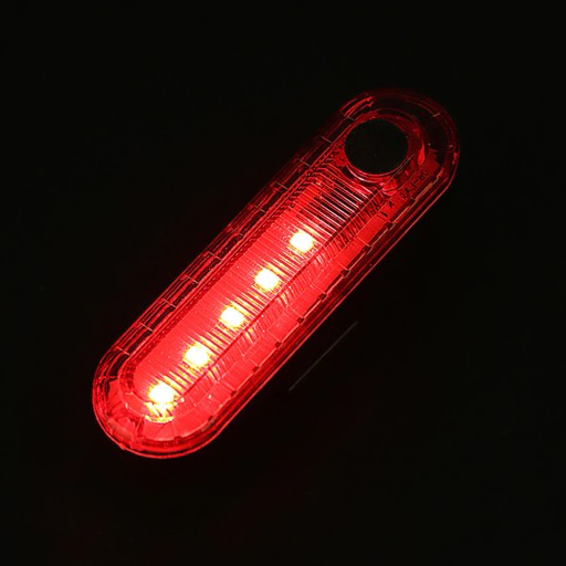 LED ZADNÁ BICYKLE LAMPA USB OSVETLENIE NA BICYKEL