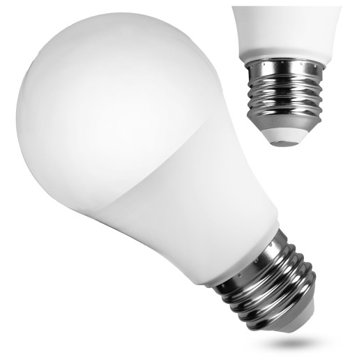 E27 LED žiarovka 12W pohybový a súmrakový senzor neutrálna biela mikrovlnná rúra