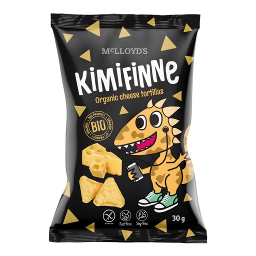 Kukuričné nachos so syrovou príchuťou, BEZ SKLÁ. BIO 30 g