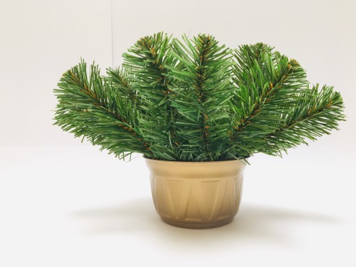 UMELÉ UMELÉ POZADIE kvetináč 13 cm ťažký do kytice CINTORINOVEJ