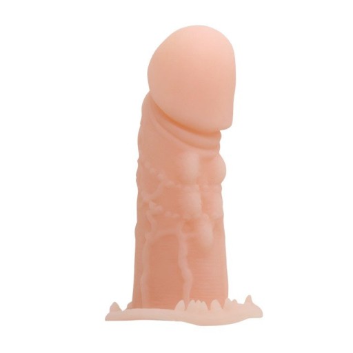 ZÁSUVKA NA PENIS S ORIEŠKAMI WOLFTOOTH 5,1''