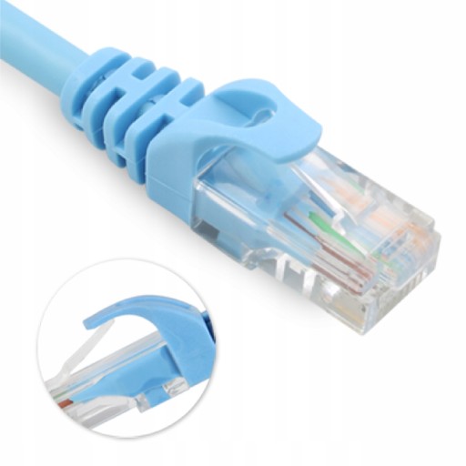 Unitek patchcord kábel UTP CAT.6 LAN kábel modrý 2m