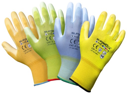 Ochranné rukavice SUPER TECH MULTICOLOR 7 - S