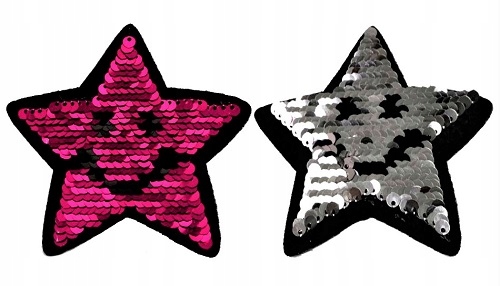 Termonáplasťová aplikácia vzory MAGIC SEQUINS