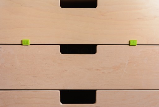 4x Dištančné podložky pre predné nastavenie 3mm 4ks Zelená