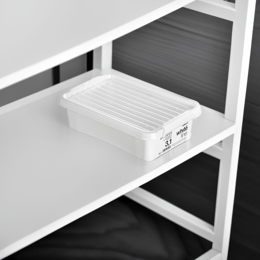 PLASTOVÝ KONTAJNER S VEKOM NA ÚLOŽNÝ BOX ORGANIZÁTOR 3,1L