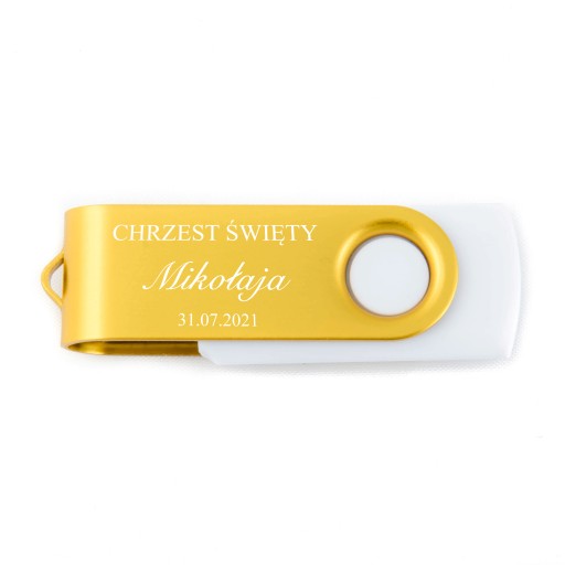 USB kľúč Pendrive 4 GB s gravírovaním pre KRST