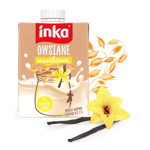INKA vanilkový ovsený nápoj 500 ml