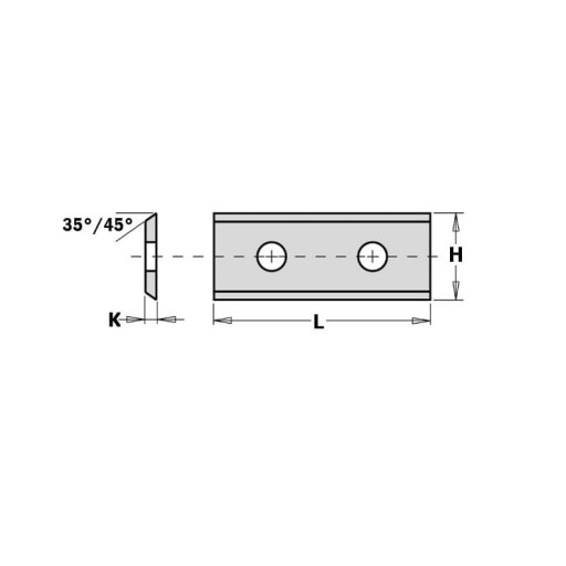 CMT HM doska MG06 50,0x12,0x1,5 mm 350122