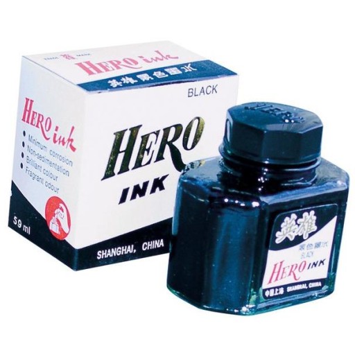 HERO atrament 59ml. - čierna