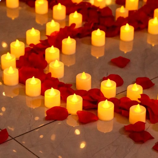 LED SVIEČKA UMELÉ SVIEČKY NA BATÉRIU ČAJOVÉ SVIEČKY