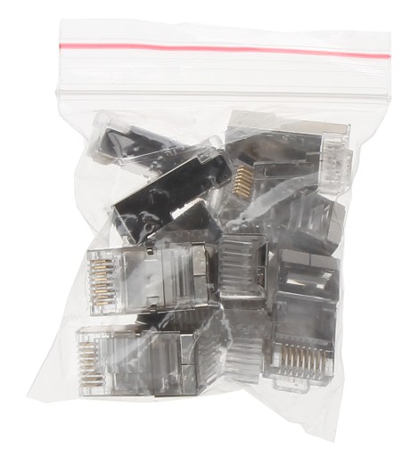 MODULÁRNA tienená zástrčka RJ45/6-EKRAN*P10 10 kusov
