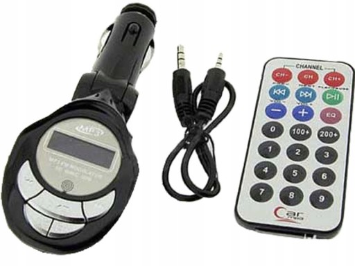 TR15 LCD FM TRANSMITTER USB MP3 + SD READER 32GB