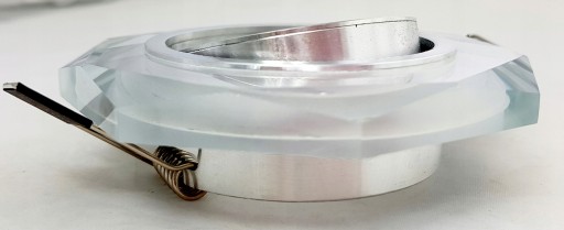 HALOGÉNOVÉ SKLO OVLÁDANIE strojček okrúhly SATÉN Zrkadlo