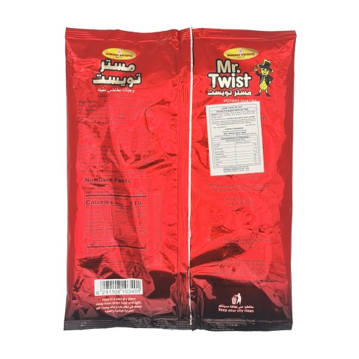Crispy Mr. Twist Potato Snacks Bombay Sweets 50g