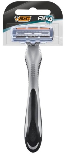 SHARVERS HOLENIE RAZOR BIC 4 FLEX 1 ks. 4 ČEPELE