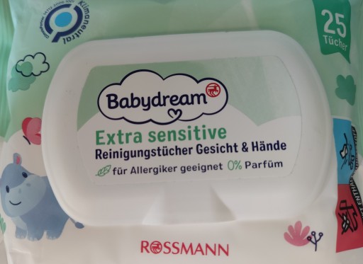 BABYDREAM neparfumované obrúsky 25 ks