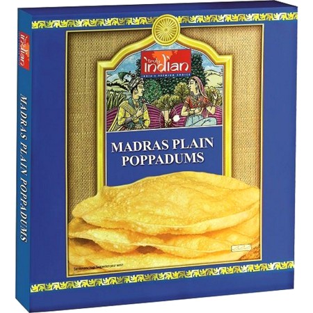 NDIAN PAPADAM PAPPADUMS 112g - 13-15ks