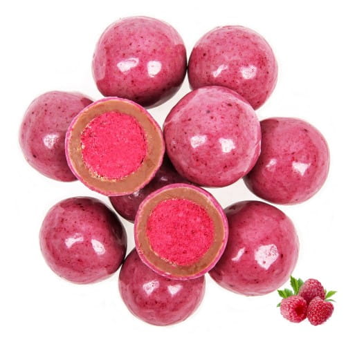FORMELO MRAZOM SUŠENÉ MALINY V HORKEJ ČOKOLÁDE 100% NATURAL 100g