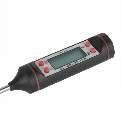 Digitálny ELEKTRONICKÝ teplomer so sondou na potraviny, koláče, mäso, pečivo