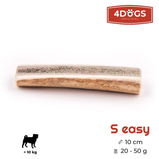 4DOGS Hryzadlo na parohy - jelenie parohy S ľahké