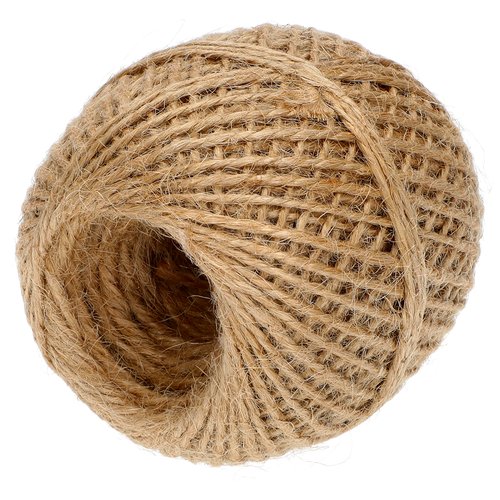 Prírodná hnedá jutová šnúrka 1,5 mm/100m/100g