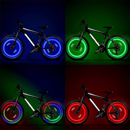 FAREBNÝ NÁSTROJ NA BICYKEL LED