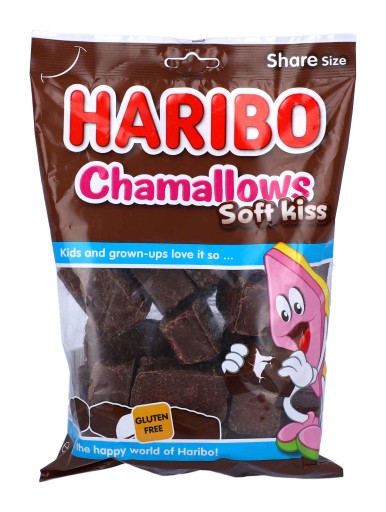 HARIBO chamallows vanilkové marshmallows v čokoláde