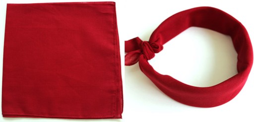 BANDAMOVÁ ŠÁLKA, BANDANA, RÔZNE FARBY
