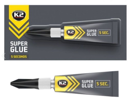 K2 SUPER GLUE 5 SECONDS 3G UNIVERSAL CYANO GLUE