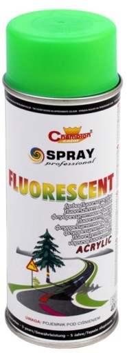 FLUORESCENTNÝ SPREJ, NEÓNOVÁ ZELENÁ FARBA