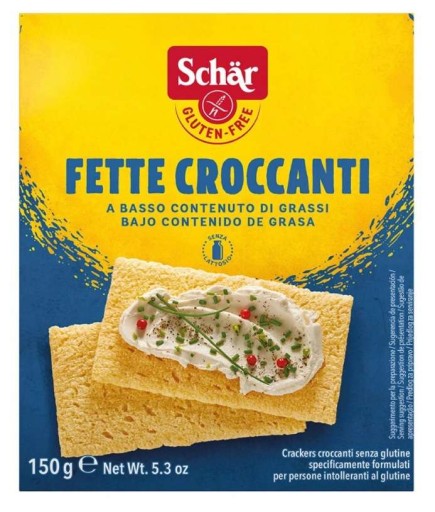 Fette Croccanti, chrumkavý chlieb 150g Schar