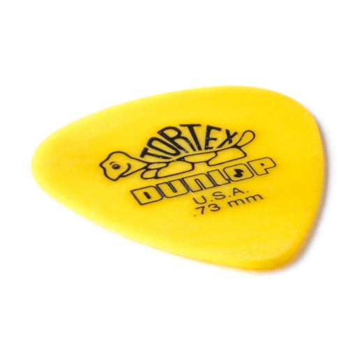 Trsátko Dunlop Tortex gitarové 0,73 mm 418R žlté