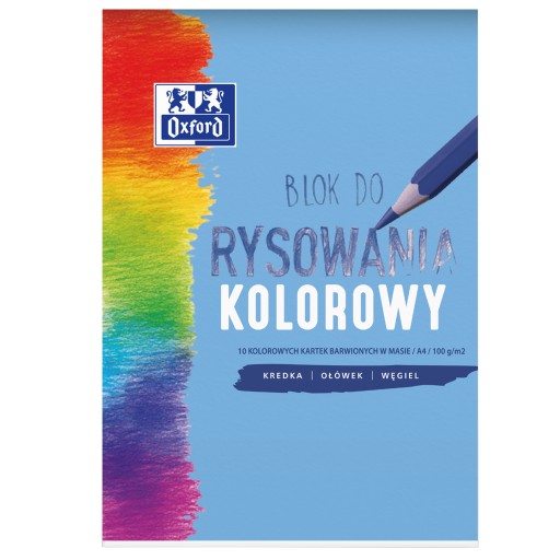 FAREBNÝ BLOK A4 10 LISTOVÝ 100g OXFORD