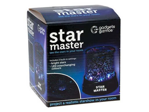 Projektorová lampa nočnej oblohy Star USB 230V