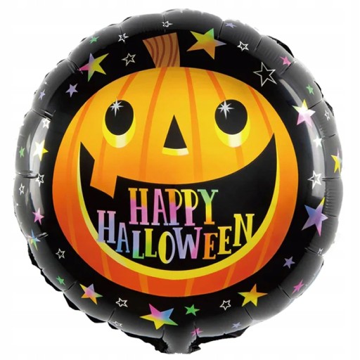 Halloweenske BALÓNKY Dekorácie Balóniky Tekvicové Pavúky - 10 ks