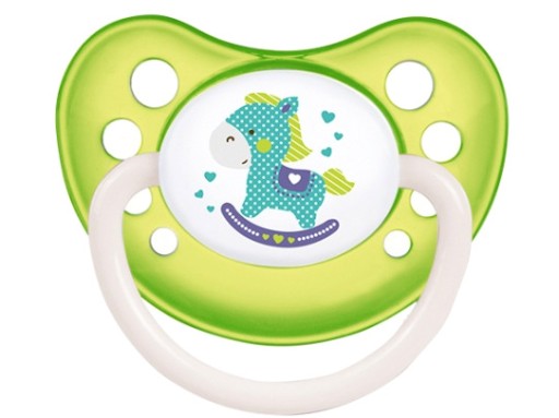 Canpol Baby cumlík silikónový 18m+ TOYS zelený 23/258