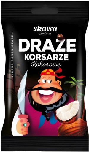 Cukríky DRAŻE SKAWA MIX CORSAIRS SAILORS APACES VIKING KLUN FUTBALISTOV...