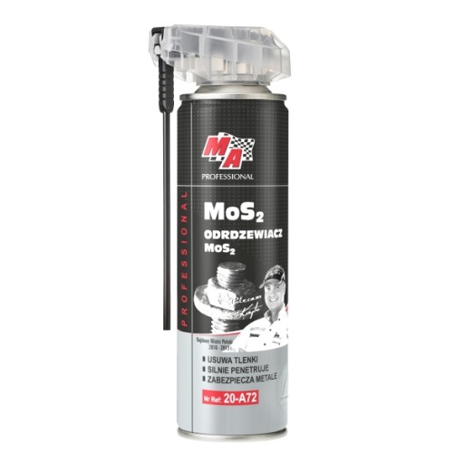 AEROSOL NA ODSTRAŇOVANIE HRDZE 250ML S MOS2 TUKOM