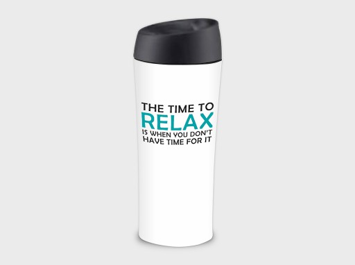 82884 Happy /Relax/ termohrnček 400 ml AMBITION