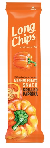 Chipsy s príchuťou grilovanej papriky 75 g