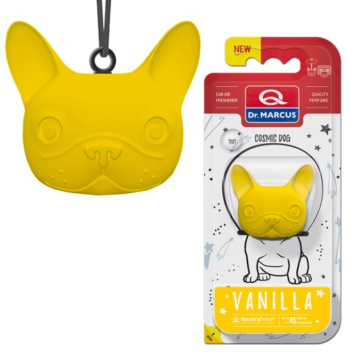 Vôňa do auta COSMIC DOG Vanilla KEYRING
