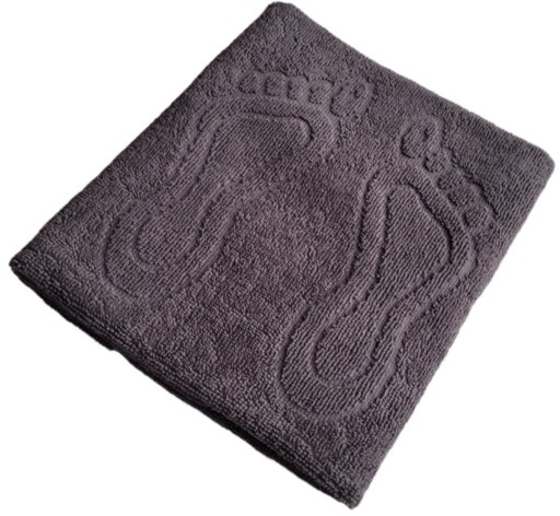 ROSA UTERÁK DO KÚPEĽNE NA NOHY YORK 50x70 GRIS 400g/m2