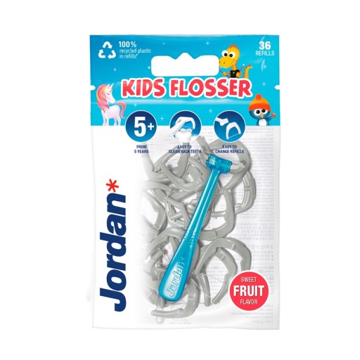 JORDAN Kids zubná niť pre deti 36 ks