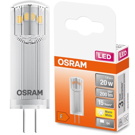 LED žiarovka G4 CAPSULE 1,8W = 20W 2700K OSRAM