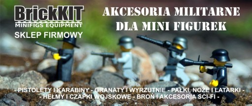 BrickKIT Pušky pre minifigúrky z druhej svetovej vojny zbrane BK103