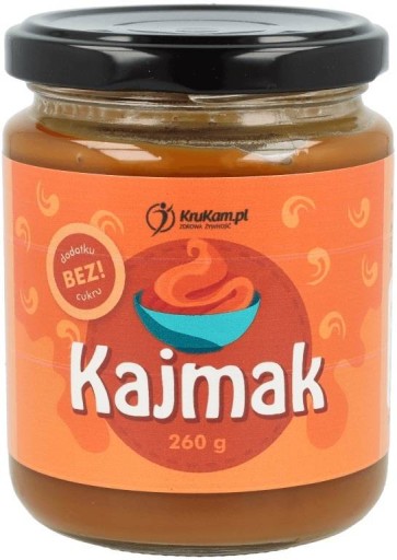 Kajmak BEZ CUKRU Fudge Mass Erythritol Krukam