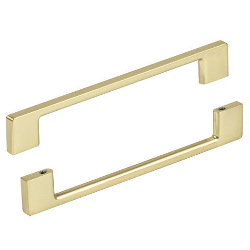 TECHNO MODERNÁ NÁBYTKOVÁ ÚCHYTKA, ZLATÁ MAT - 256 MM