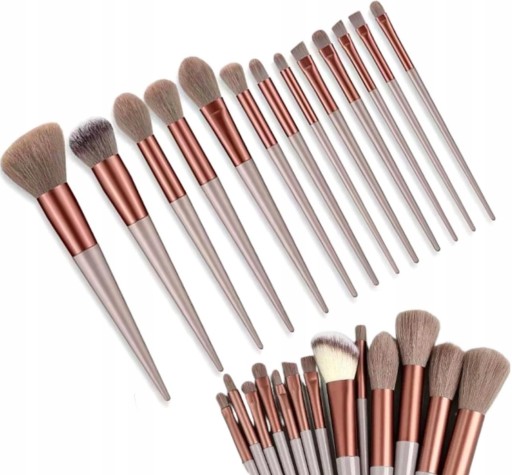 Sada 13 profesionálnych štetcov na make-up + puzdro